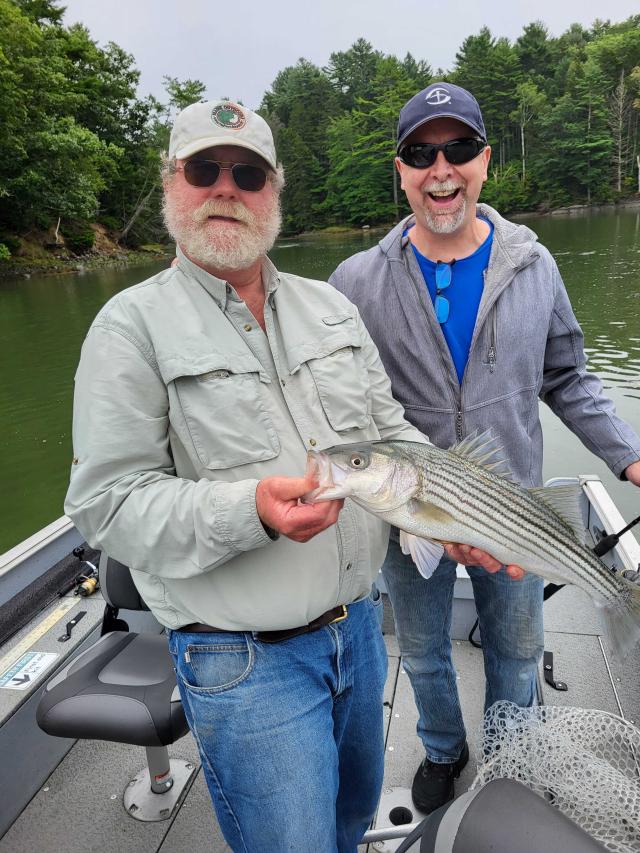 Maine Striper Fishing